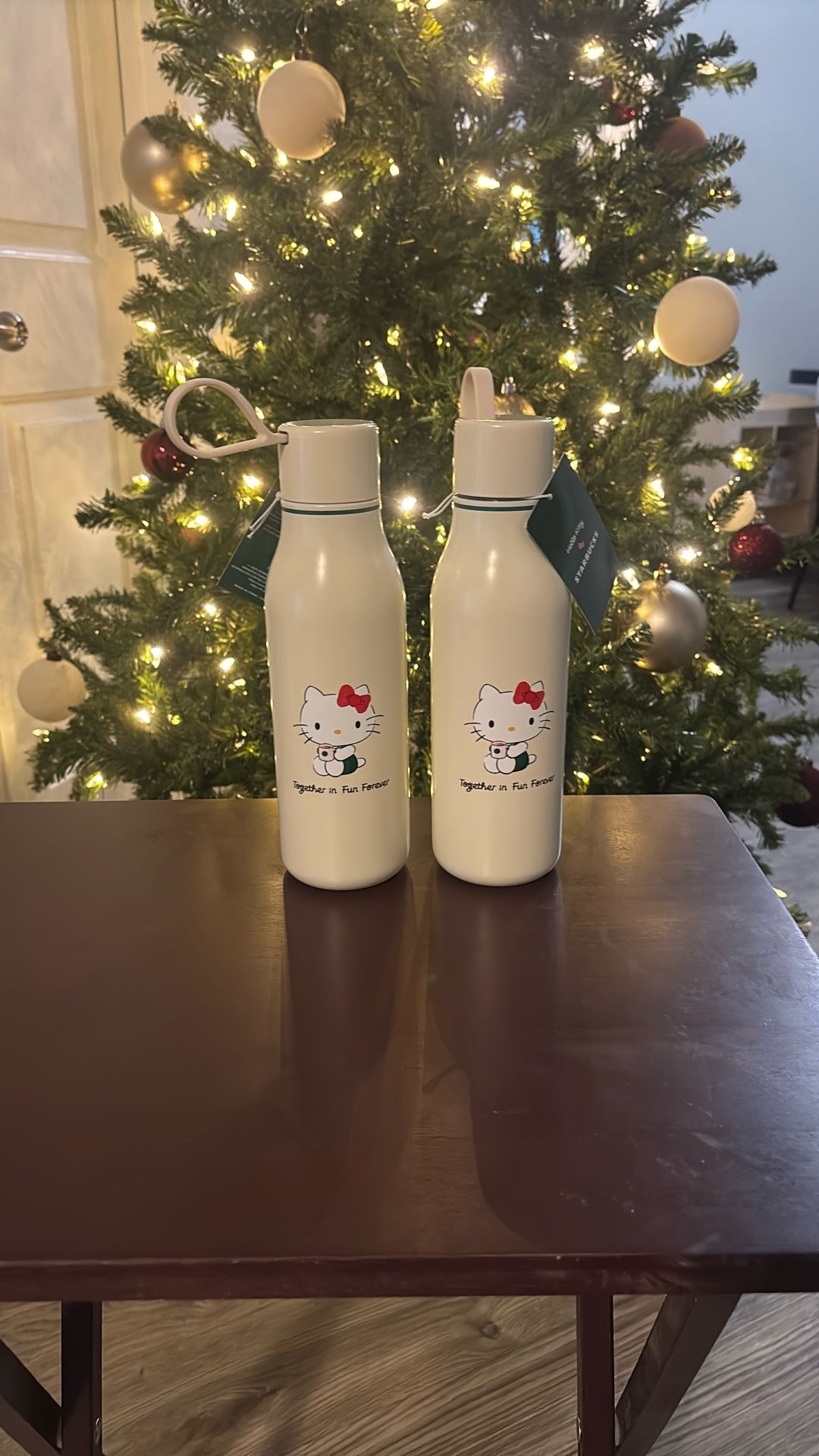 Hello Kitty Starbucks Bottles