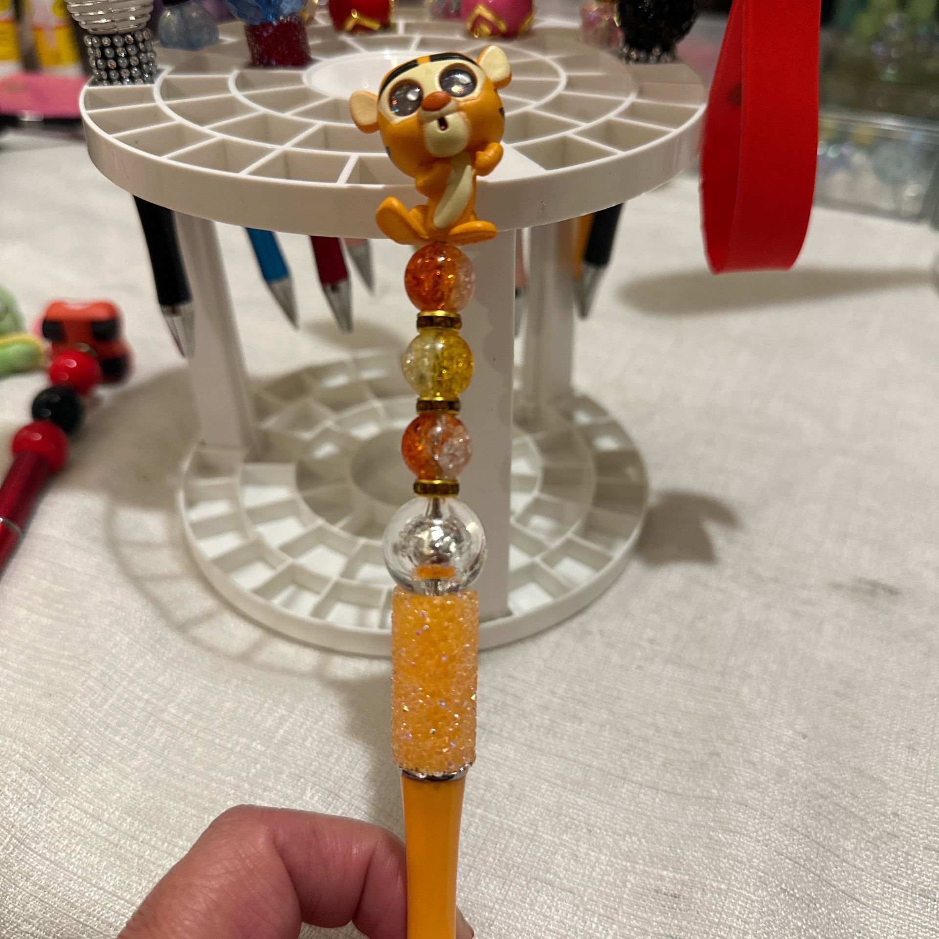 Tiger Beaded Pen