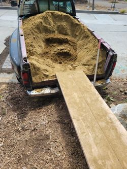 Fill dirt good top soil big project plenty more