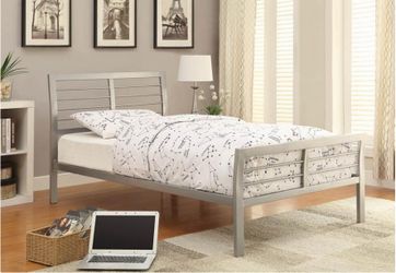BRAND NEW TWIN BED FRAME WITH MATTRESS