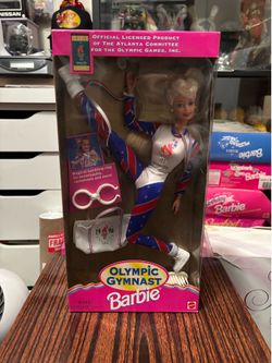 Olympic Gymnast Barbie Doll Atlanta 1995 Mattel
