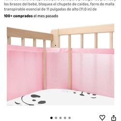 Protector de cuna para bebé