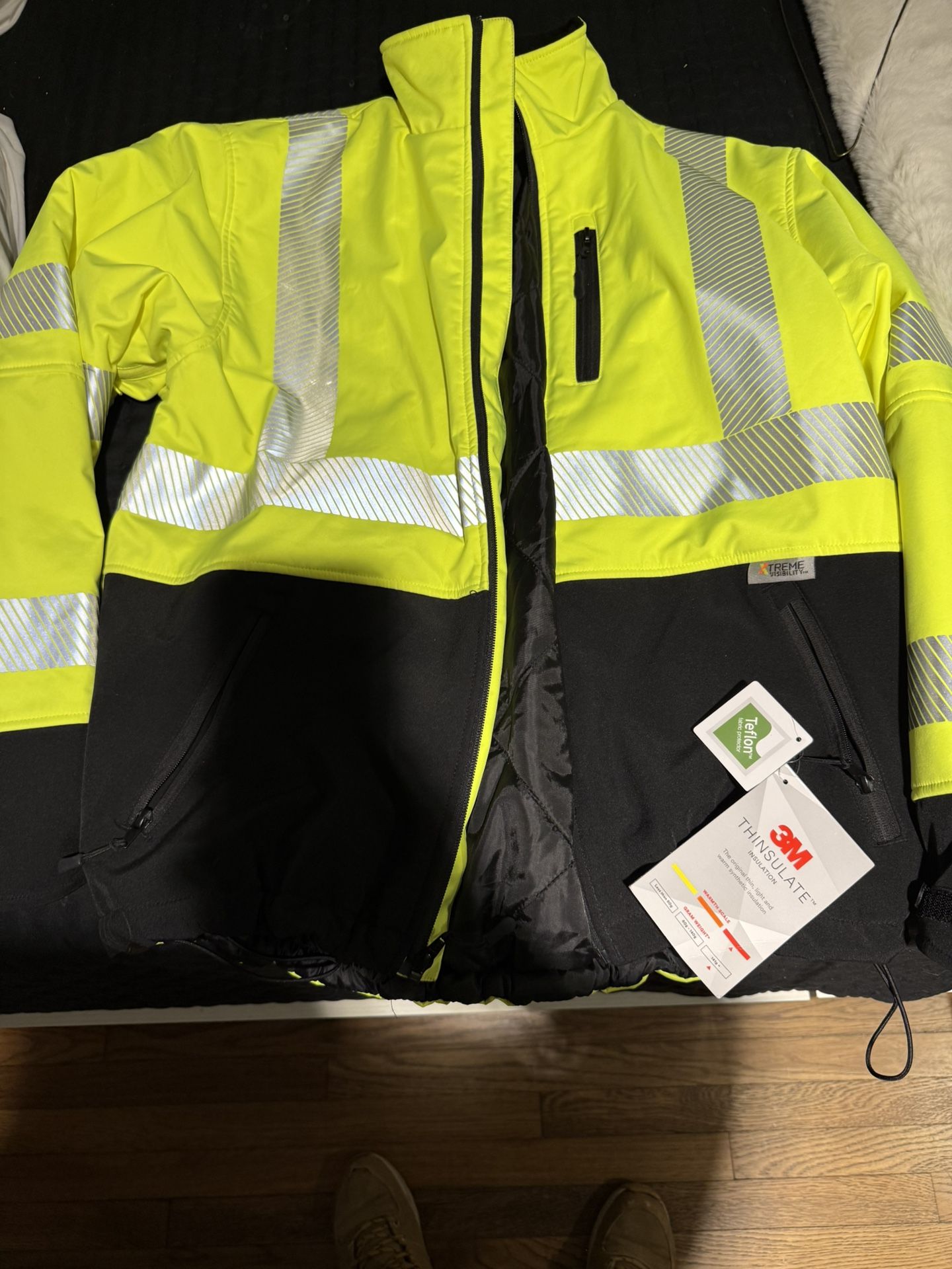 3m Hi Visibility Waterproof Coat