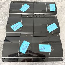 Set of 6 PS3 Consoles For Parts