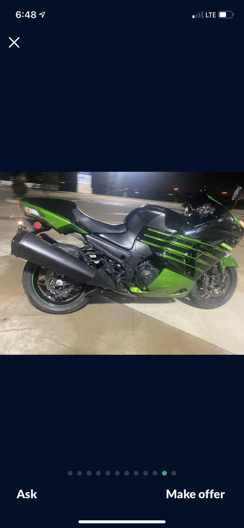 2018 Kawasaki Zx14R