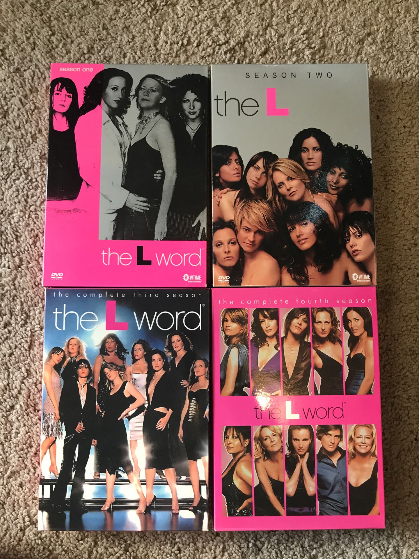 The L Word Seasons 1-4 DVD