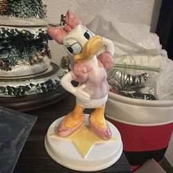 Daisy Duck Disney Ceramic Figurine 