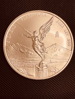 5oz. Silver coin Libertad