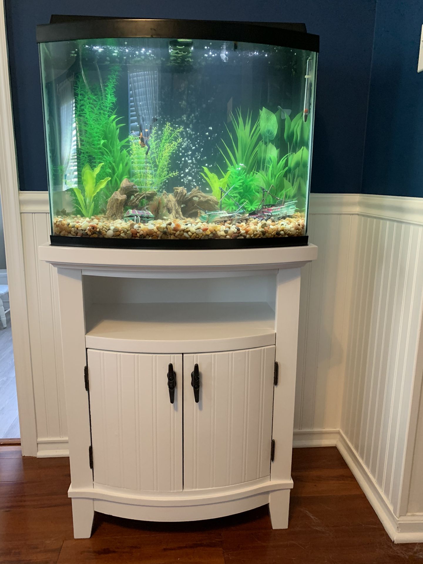 Make an Offer - Brand new fish tank aquarium bow front 20 gallon