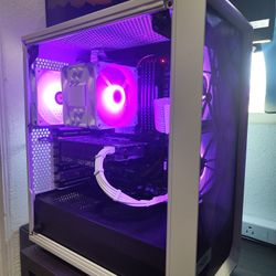 White And Black Gaming Pc Ryzen 5 RTX 2060