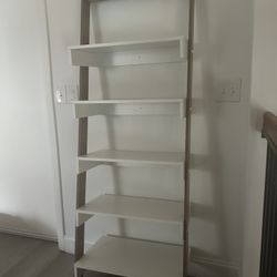 Leaning ladder bookshelf