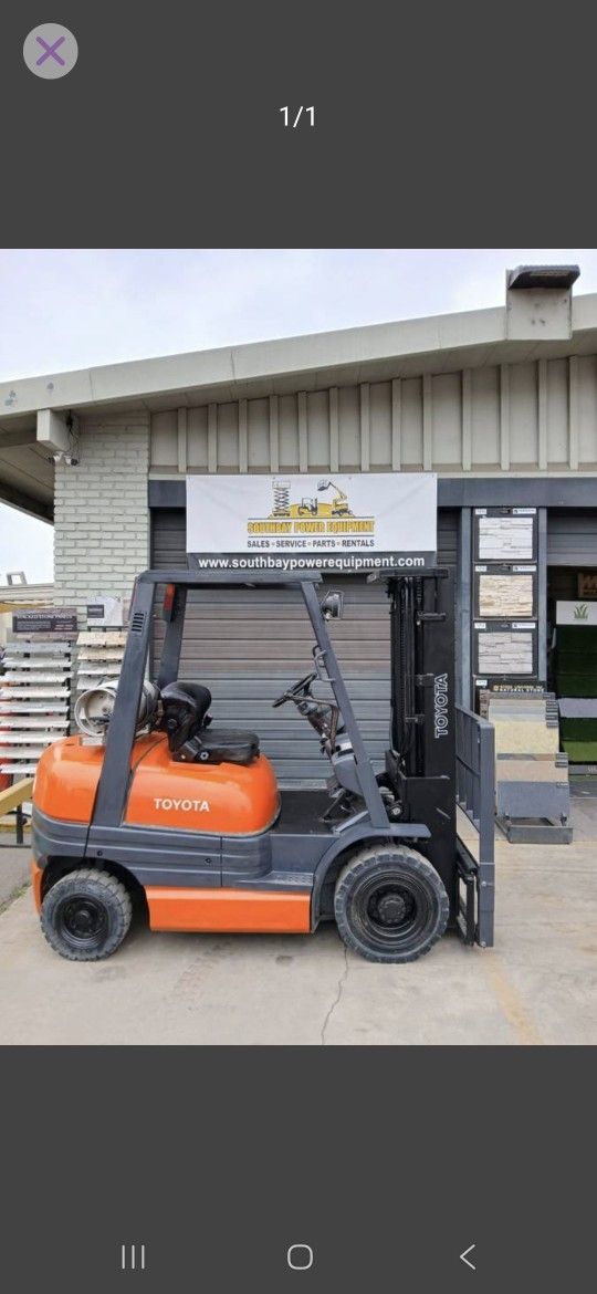 ** Toyota 5k All Terrain Forklift **