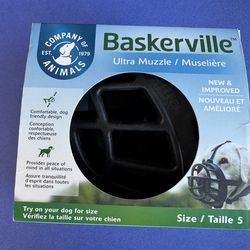 Dog Muzzle size 5 for Large dogs