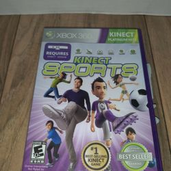Kinect Sports Game (Microsoft Xbox 360, 2012). Packaging has some wear from age and use. Sold as is.

