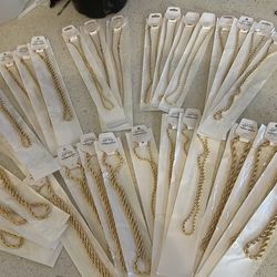 Gold Plated Rope Chain  