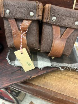 Vintage Russian Ammo Pouches