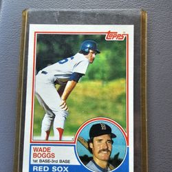 1982 Topps Wade Boggs #498