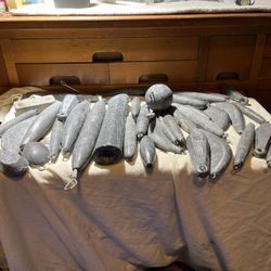Fishing Weights, Fishing Lead, Fishing Tackle Large Batch