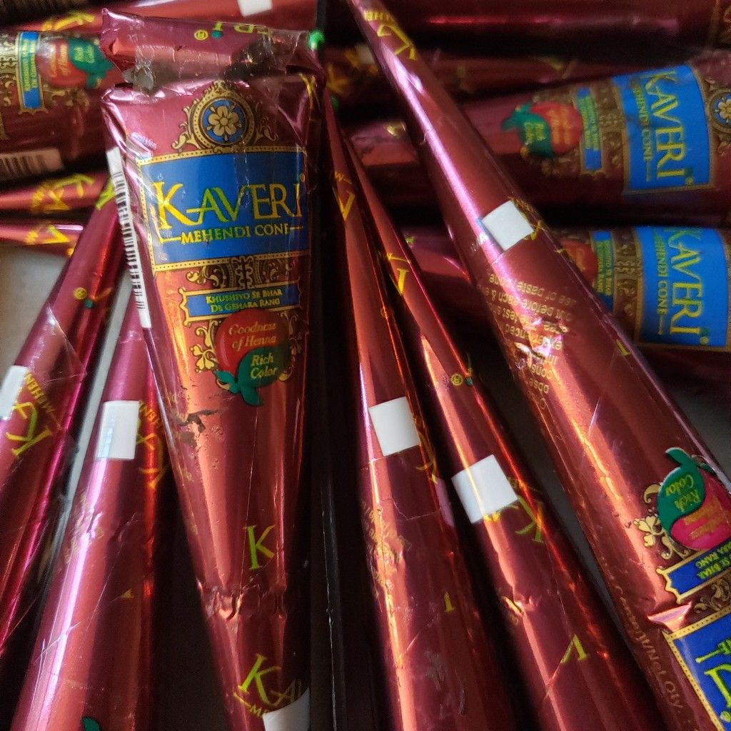 5 Henna Cones