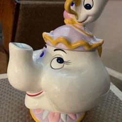 Disney - Mrs. Potts and Chip Cookie Jar