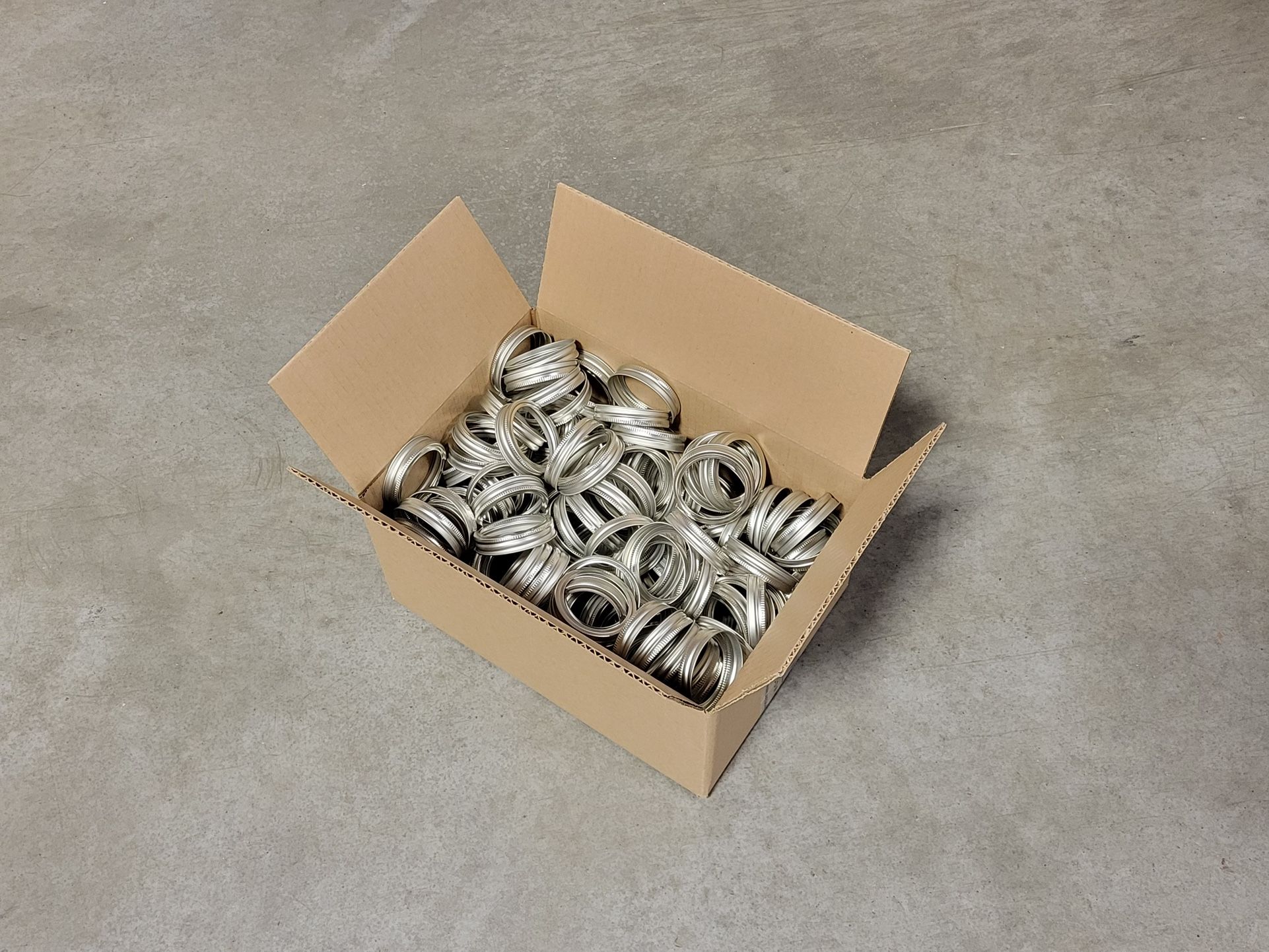 Box of 200 Ball Mason Jar Bands Wide Mouth Bands