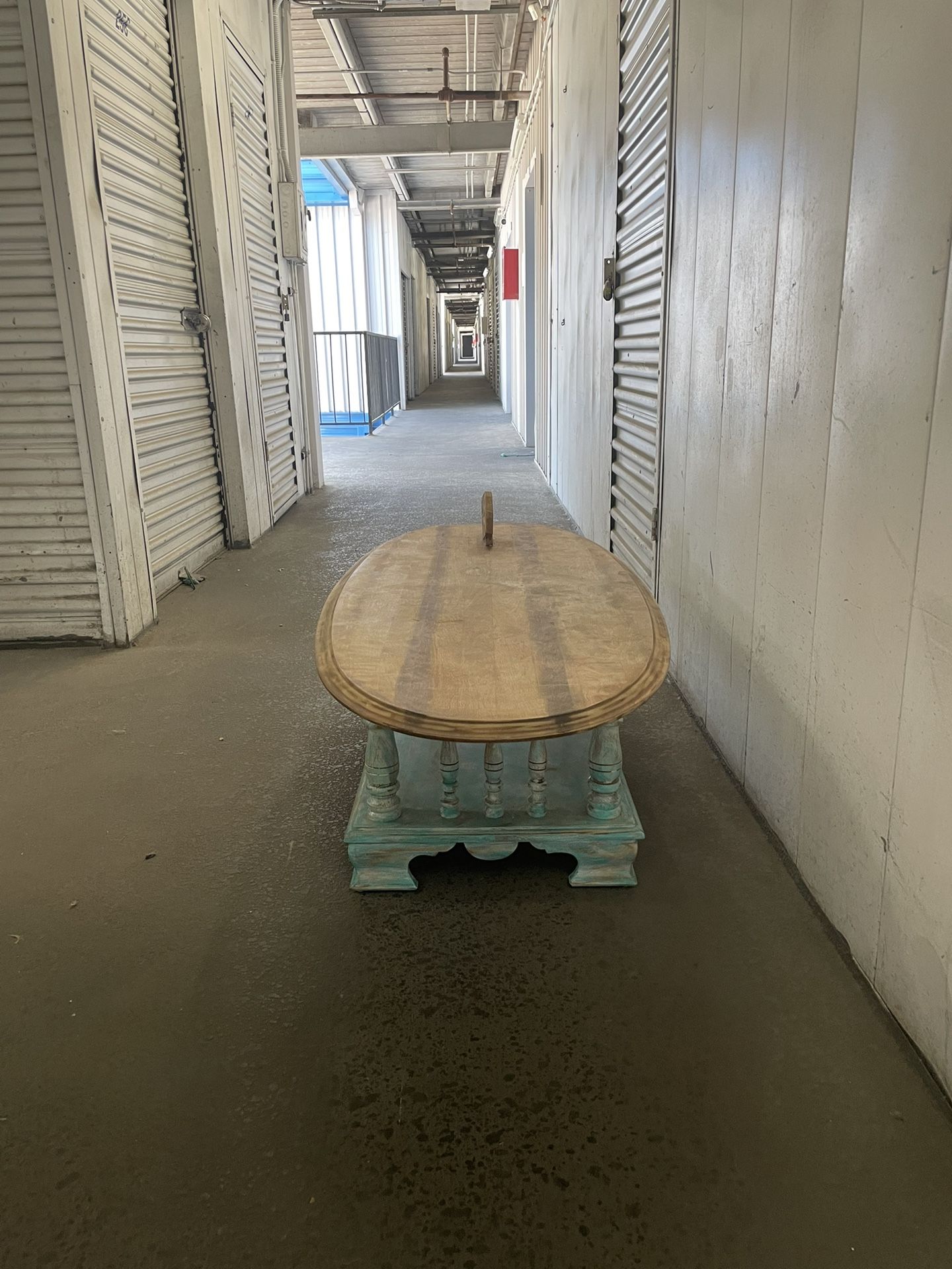 Unique, surfboard coffee table