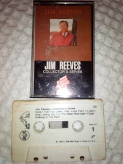 Jim Reeves Collector's Series Cassette Tape