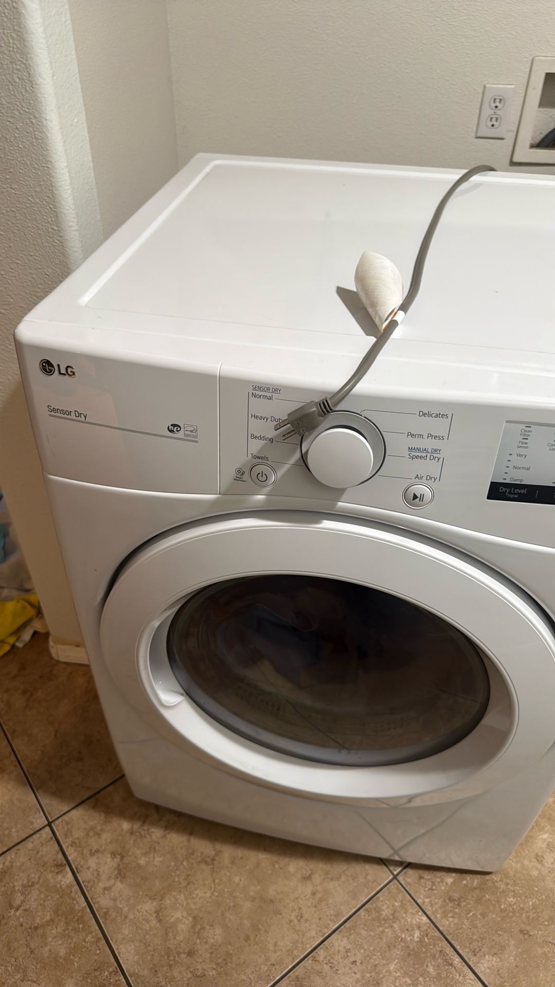 LG He Dryer Works Perfect