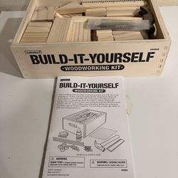 Kids Build It Yourself Woodworking Kit