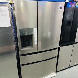 Frigidaire 36” Refrigerator 27 Cu 4Door Ice/Water Dispenser 