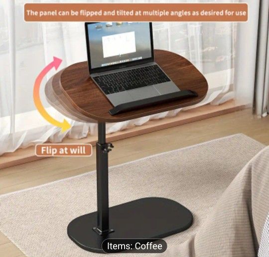 Adjustable Rotating Side Table