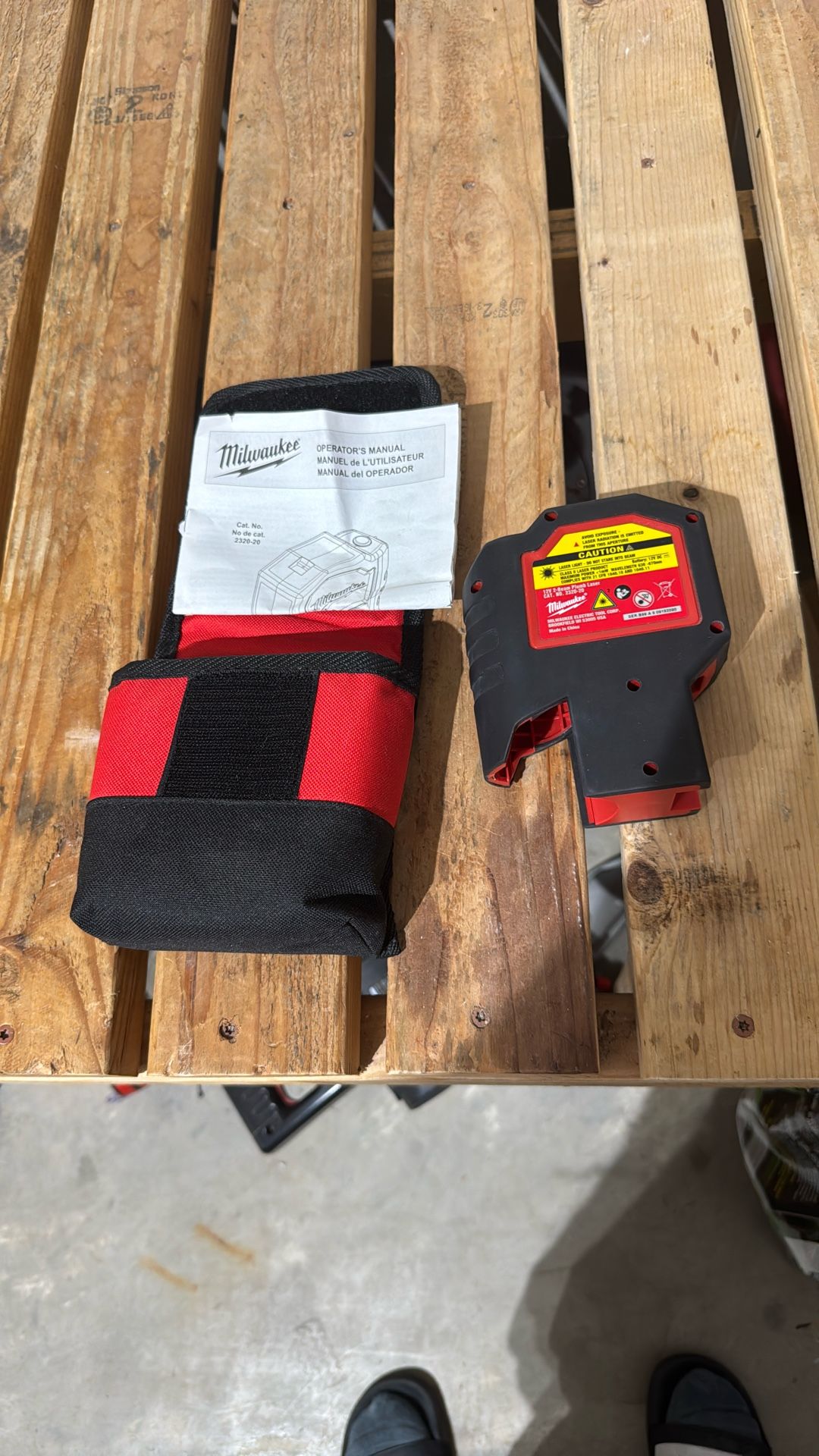 Milwaukee Laser $75