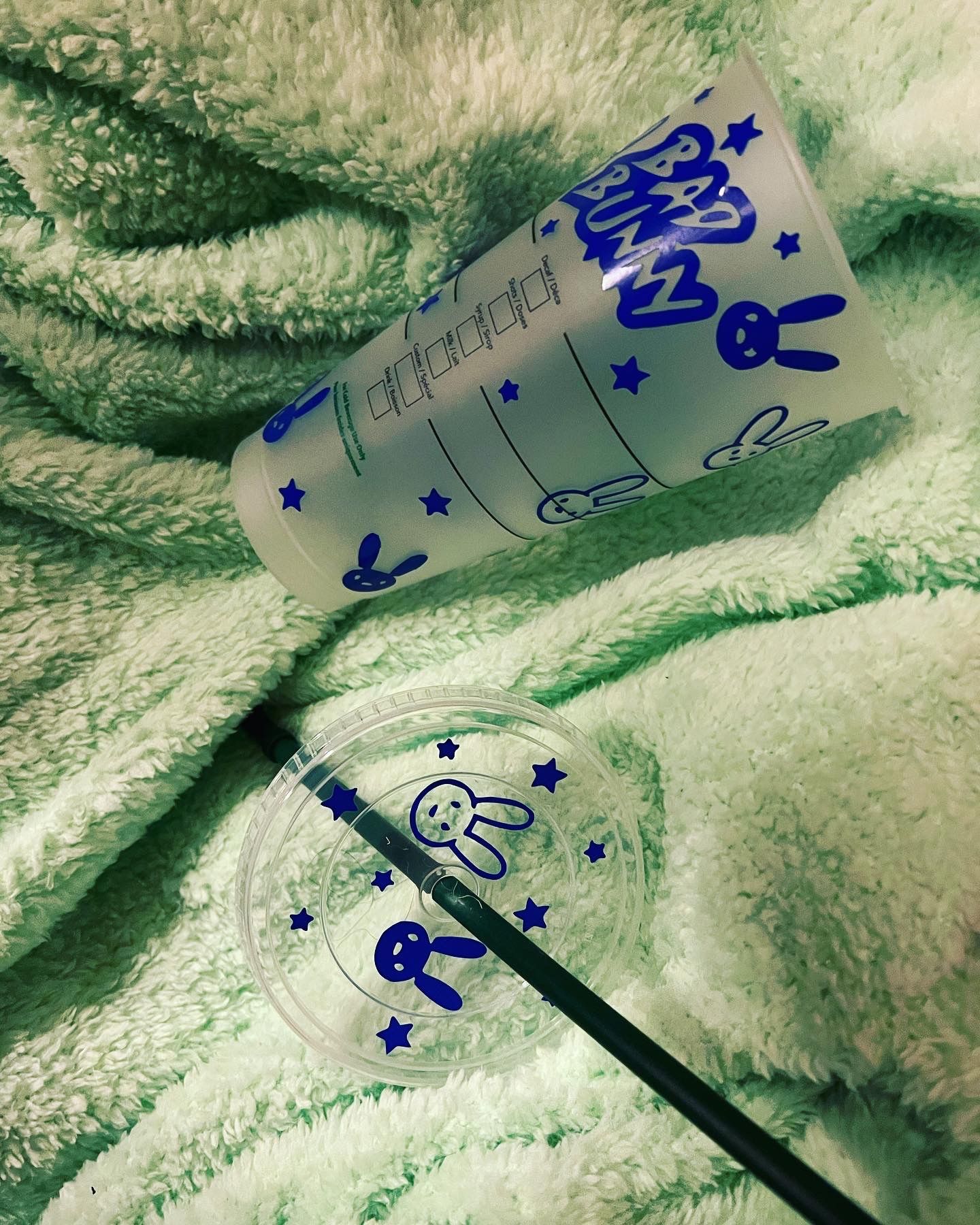 Bad Bunny Starbucks Cup