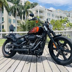 2022 Harley Davidson Street Bob 114 Only 5k Miles Excellent ** Yes Financing **