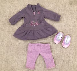 American Girl 18” Doll Licorice Purple Outfit