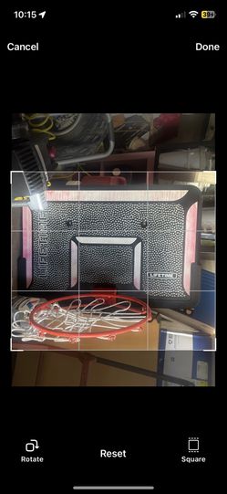 44” lifetime Basketball hoop