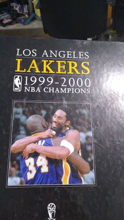 Los Angeles LAKERS 1999-2000 NBA CHAMPIONS