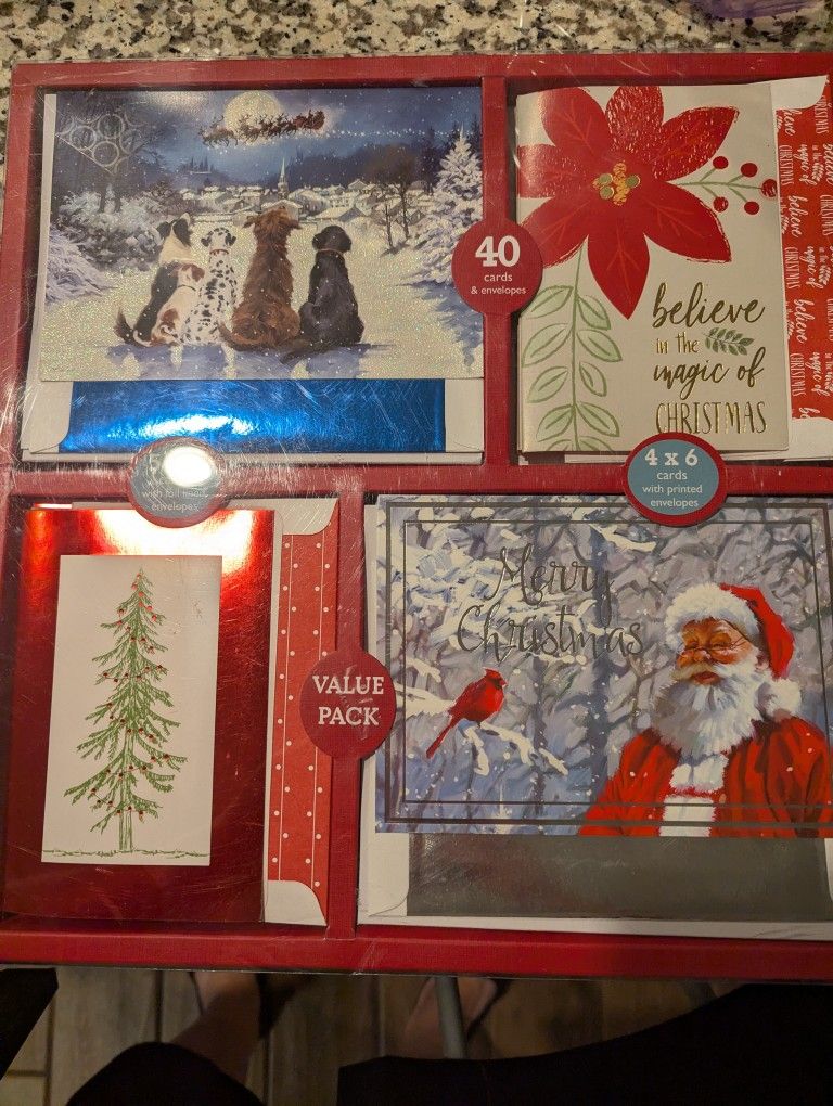 Christmas Cards Value Pack 40 Cards