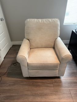 Recliner/Rocking Chair with Electric Controls