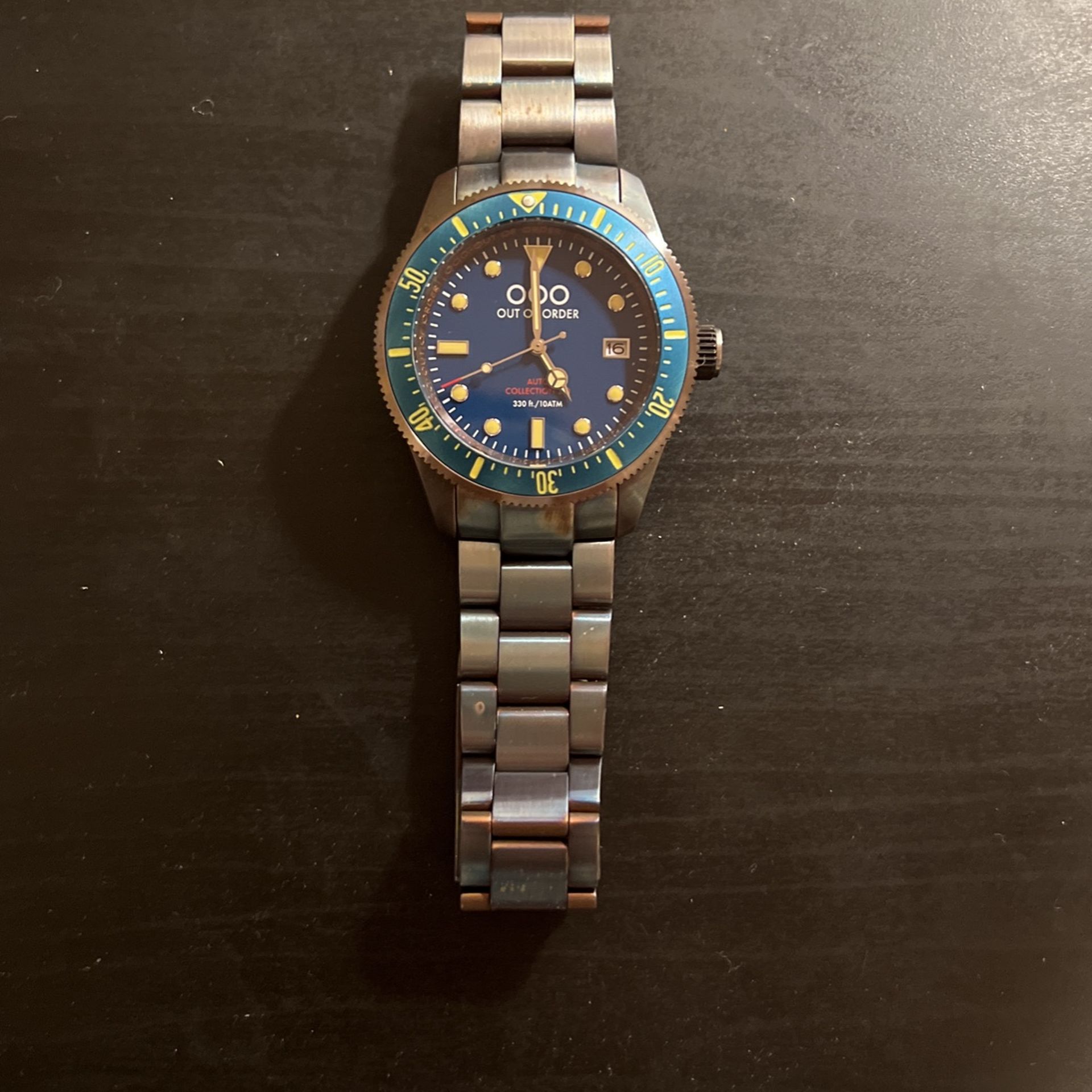 Out Of Order Automatic Dive Watch