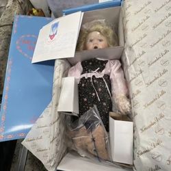 Boo Bear And Me Porcilan Doll