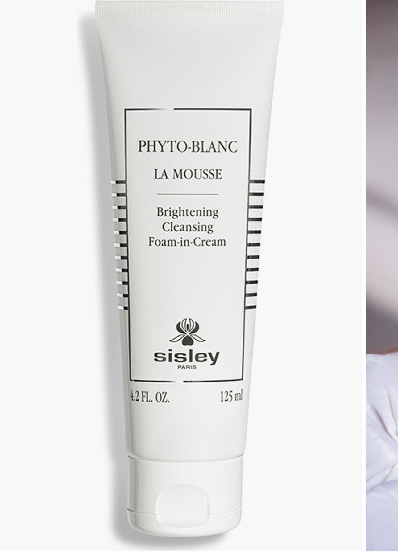 New Sisley PHYTO-BLANC LA MOUSSE Brightening Cleansing Foam-in-Cream