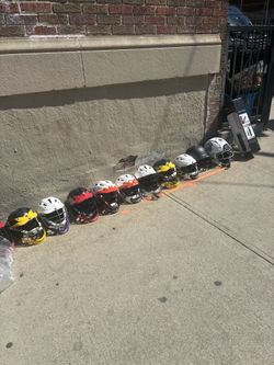 Lacrosse helmets