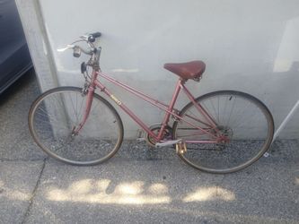 Women's vintage niko mystery mixte road bike