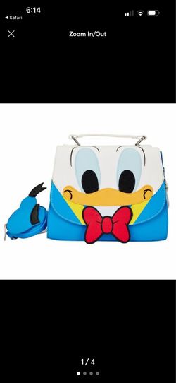 Loungefly Donald Duck Crossbody Purse with Wallet