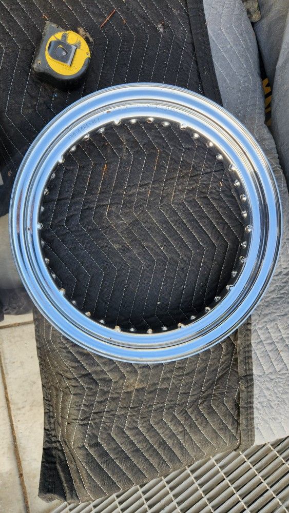 Nice Harley Davidson Motorcycle Rim Hoop Chrome