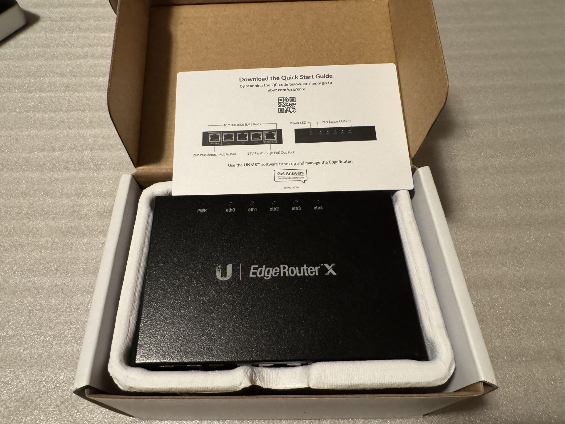 Edgerouter X