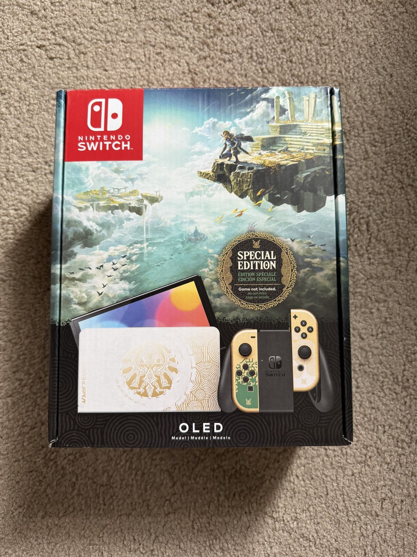 Nintendo Switch OLED Zelda Edition!