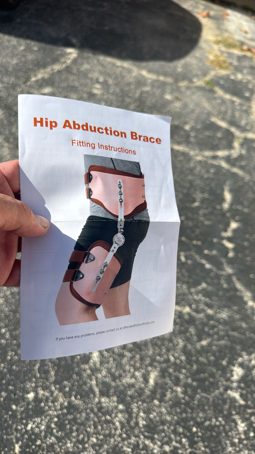 Hip Abduction Brace