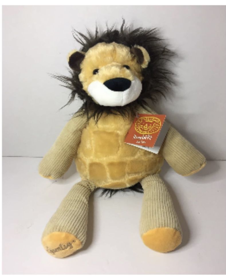 NIB / Baby Roarbert The Lion . Scentsy Buddy. 8" Plush